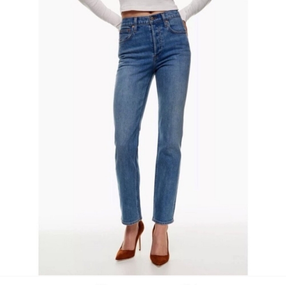 Denim Forum Denim - Denim Forum The Arlo High Rise Straight 28L
